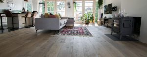 Kasteelvloer in woonkamer