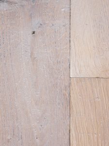 Eikenhouten vloer gebrand