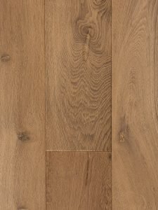 Bruin geborstelde houten vloer