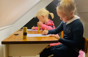 Kinderen showroom Eelderwolde