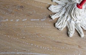 Zepen houten vloer