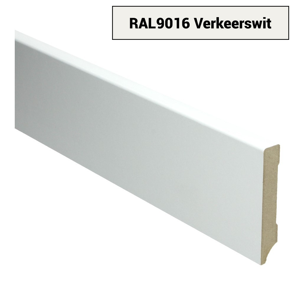 MDF plint RAL9016