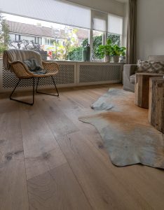 Houten vloer naturel geolied