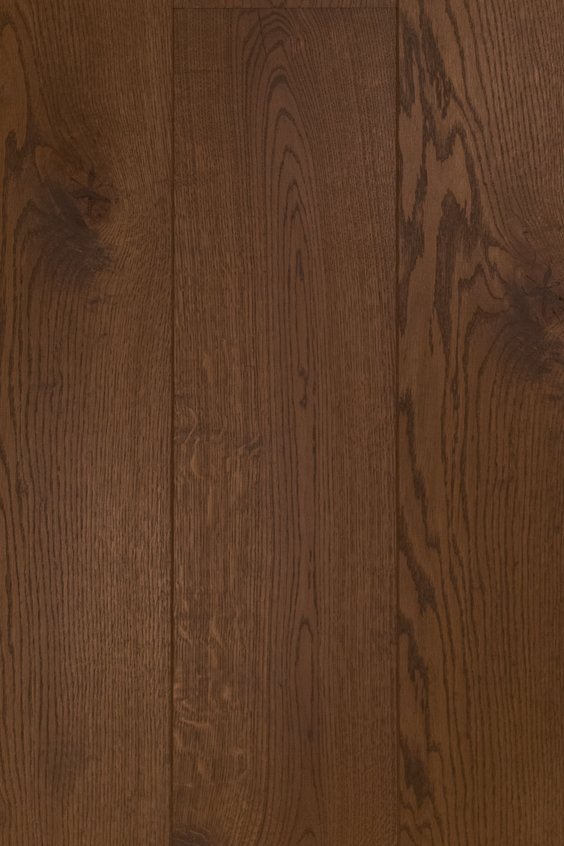 Ultraviolette houten vloer bruin geolied