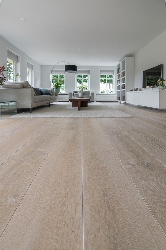 Methode noot compleet Houten vloer white wash oliën of lakken? Dutzfloors