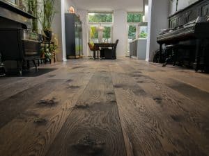 Wat is een geschaafde houten vloer