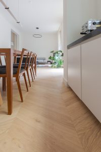 Hongaarse punt vloer in Amsterdam