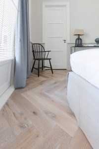 Visgraat in slaapkamer