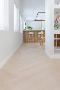 Visgraat parket in Groningen