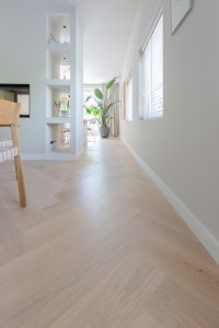 Visgraat vloer Groningen