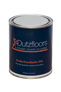 Dutzfloors onderhoudsolie wit