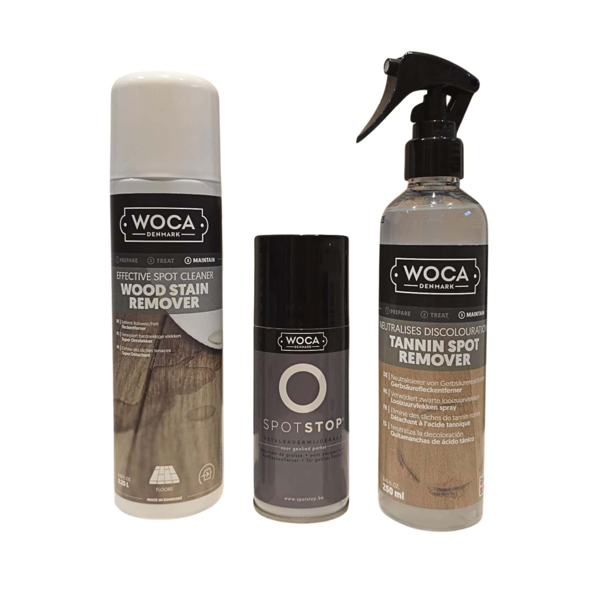 Vlekken pakket van Woca