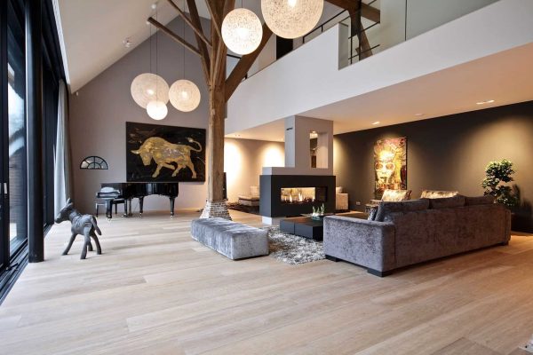 Luxe houten vloer
